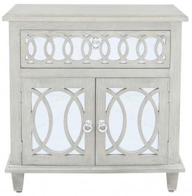 Melville Natural Mirrored Sideboard