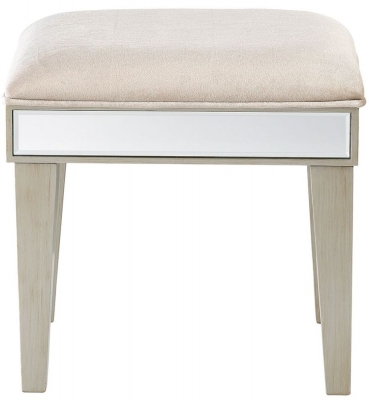 Celine Mirrored Champagne Stool