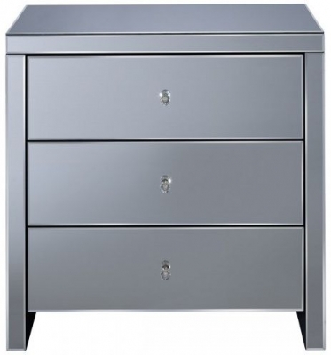 Birlea Seville Mirrored 3 Drawer Chest
