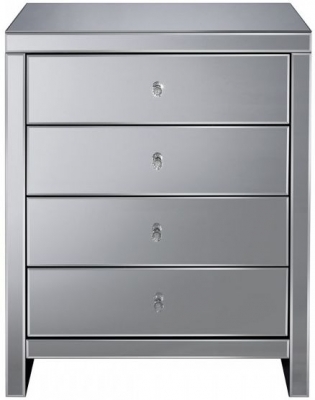 Birlea Seville Mirrored 4 Drawer Chest
