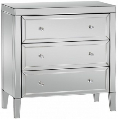 Birlea Valencia Mirrored 3 Drawer Chest